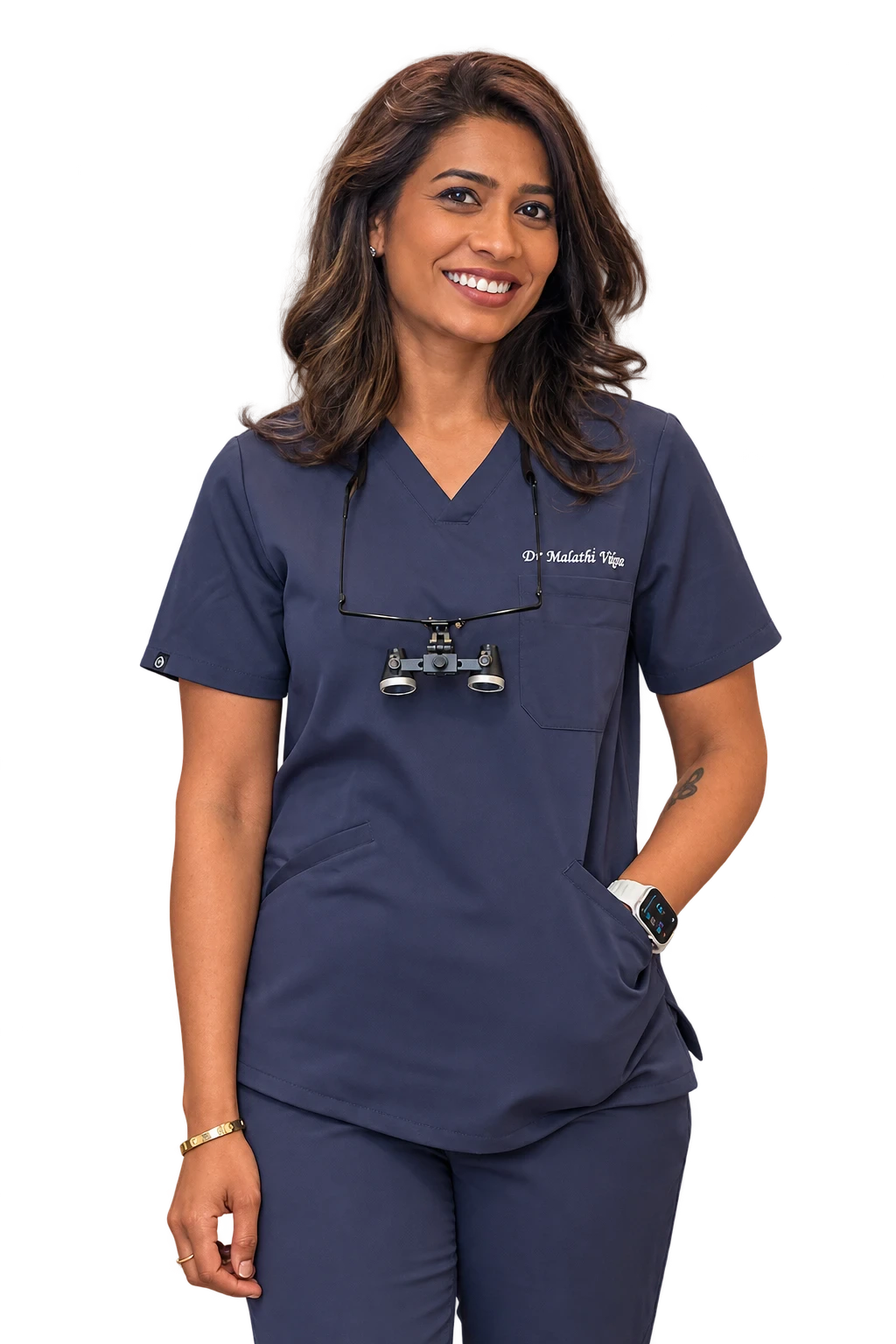 Dr. Malathi Vikram, dental surgeon and cosmetic dentist