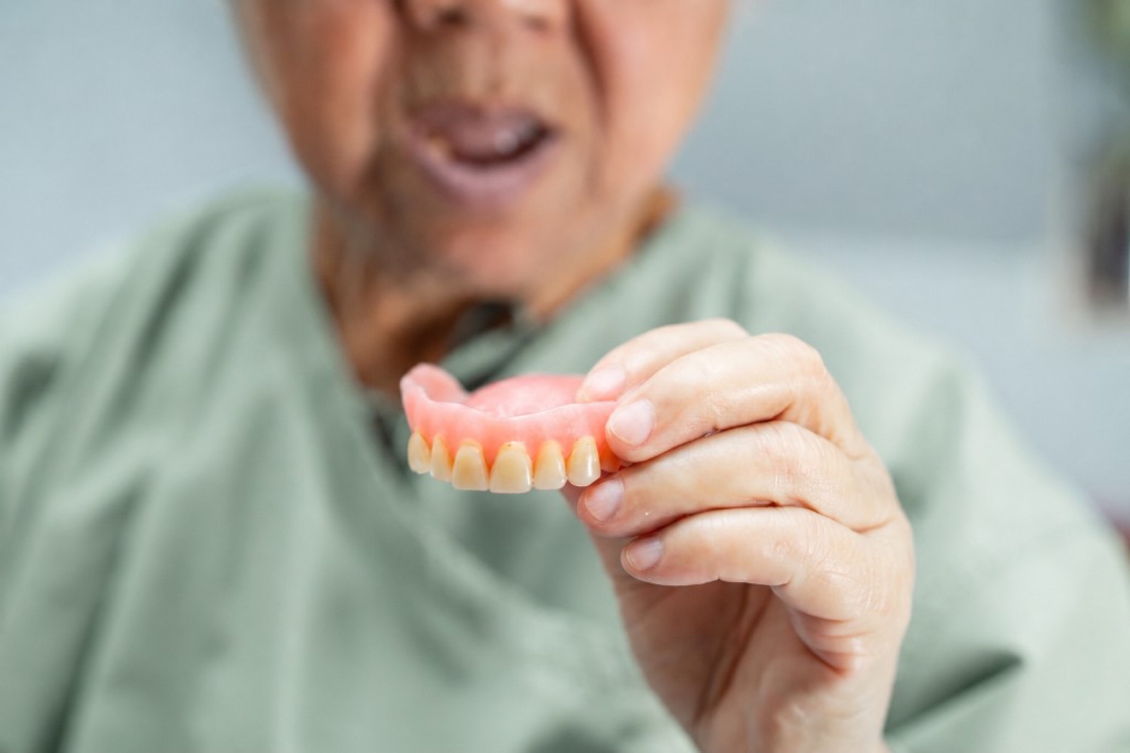 Partial denture for restorative care